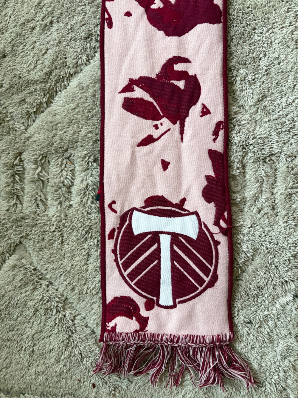 NWT! Portland Timbers Jersey Hook Reversible Scarf, Rose City ‘Til I Die! MLS - Picture 16 of 16
